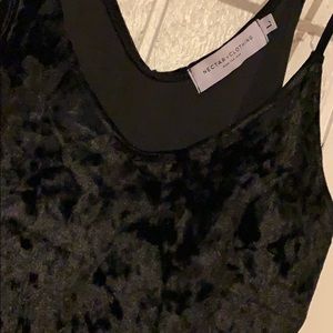 Crushed Velvet Spaghetti Strap Top